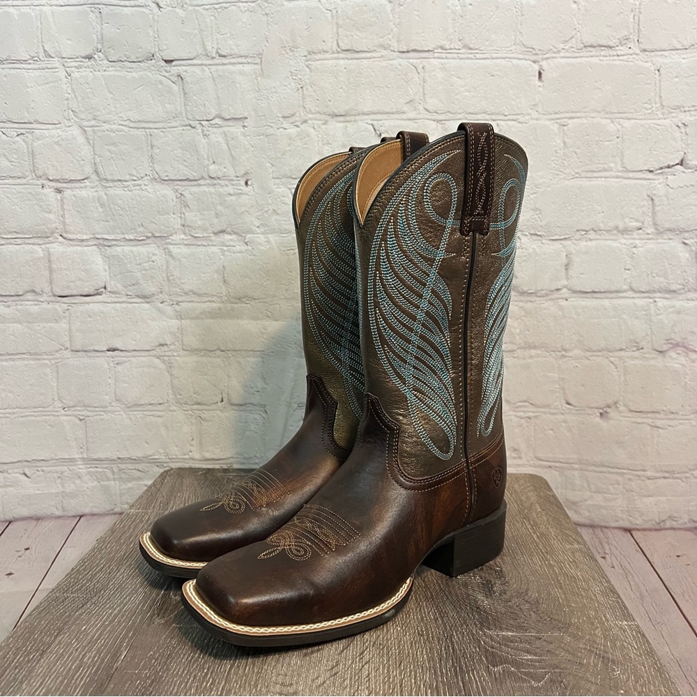 ARIAT Cyclone Western Boot Stirrup Brown 6.5B